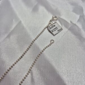 Cadena de Plata 925 Modelo Bolitas de 60cm