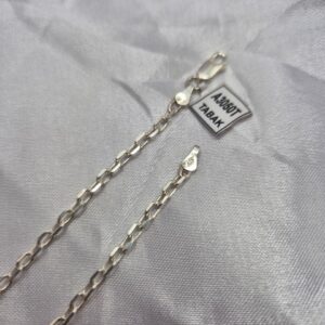 Cadena de Plata 925 Modelo Forcet Corto de 60cm