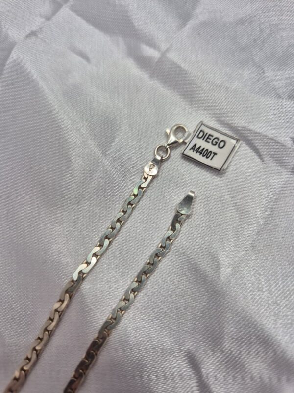 Cadena de Plata 925 Modelo París de 60cm