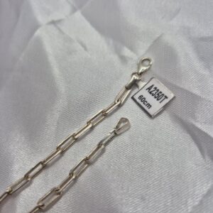 Cadena de Plata 925 Modelo Forcet Largo de 60cm