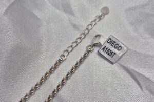 Cadena de Plata 925 Modelo Rolo de 40-45cm