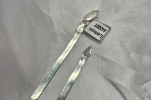 Cadena de Plata 925 Modelo Espiga Plana de 45cm