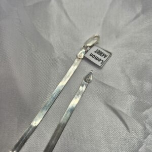 Cadena de Plata 925 Modelo Espiga Plana de 45cm