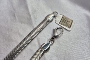 Cadena de Acero Quirúrgico Modelo Clapton de 50cm