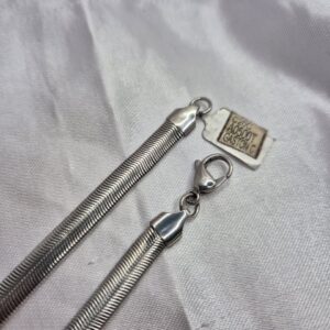 Cadena de Acero Quirúrgico Modelo Clapton de 50cm