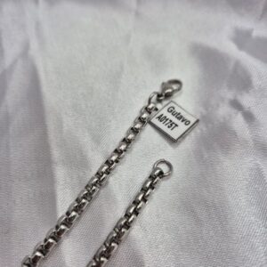 Cadena de Acero Quirúrgico Modelo Veneciana de 50cm